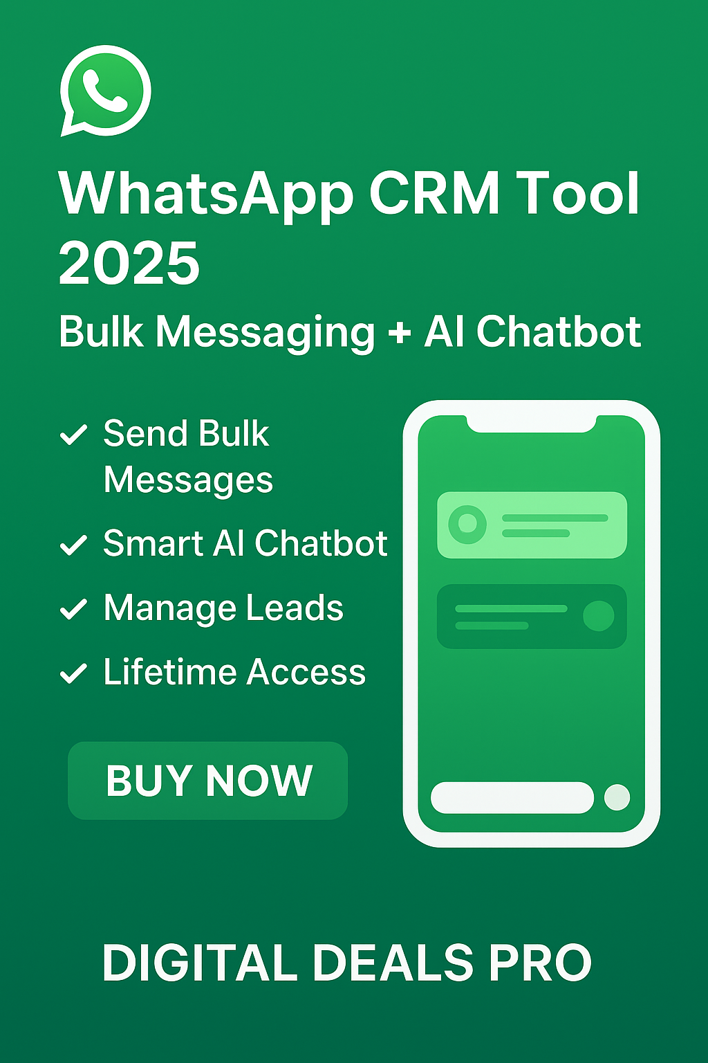 WhatsApp CRM Tool 2025 – The Ultimate WhatsApp Sales & Marketing Automation Software