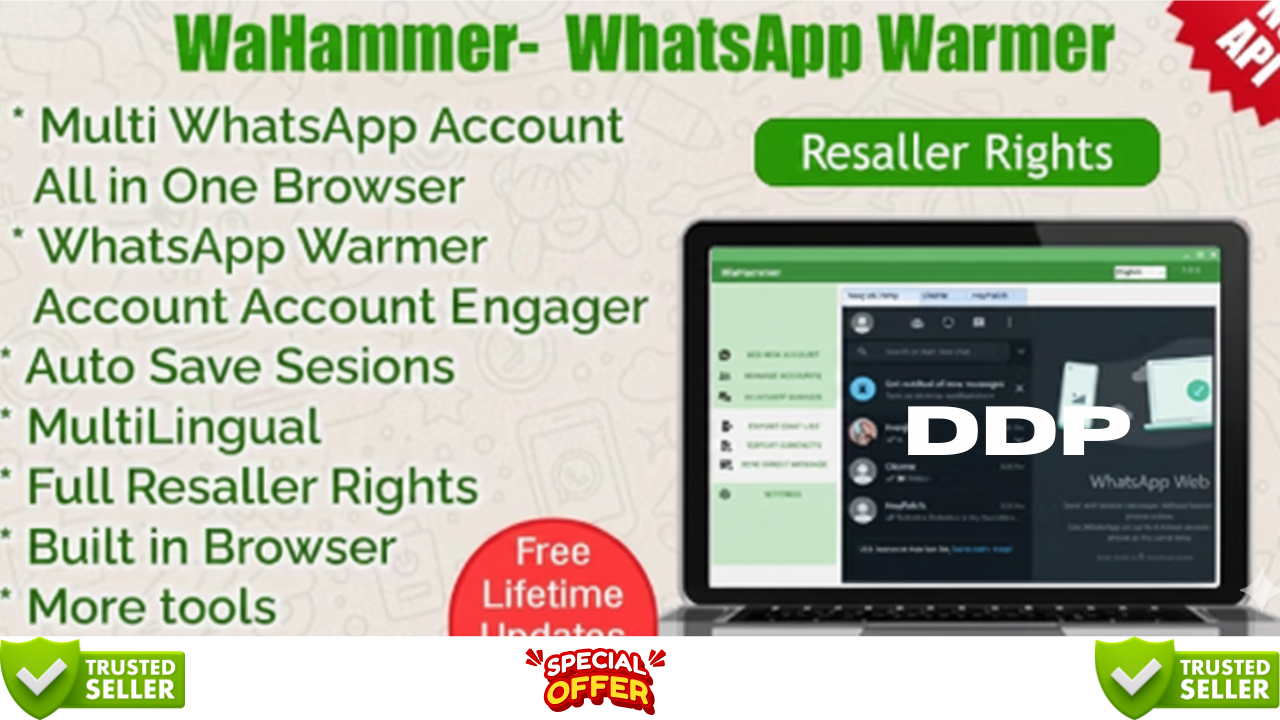 🔥 Grab WaHammer WhatsApp Single User ID – Limited Time Deal!